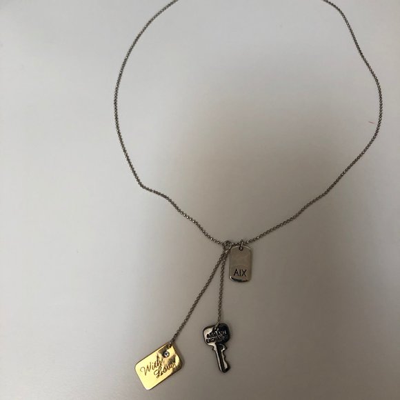 Armani Exchange Silver tone necklace - Picture 1 of 12